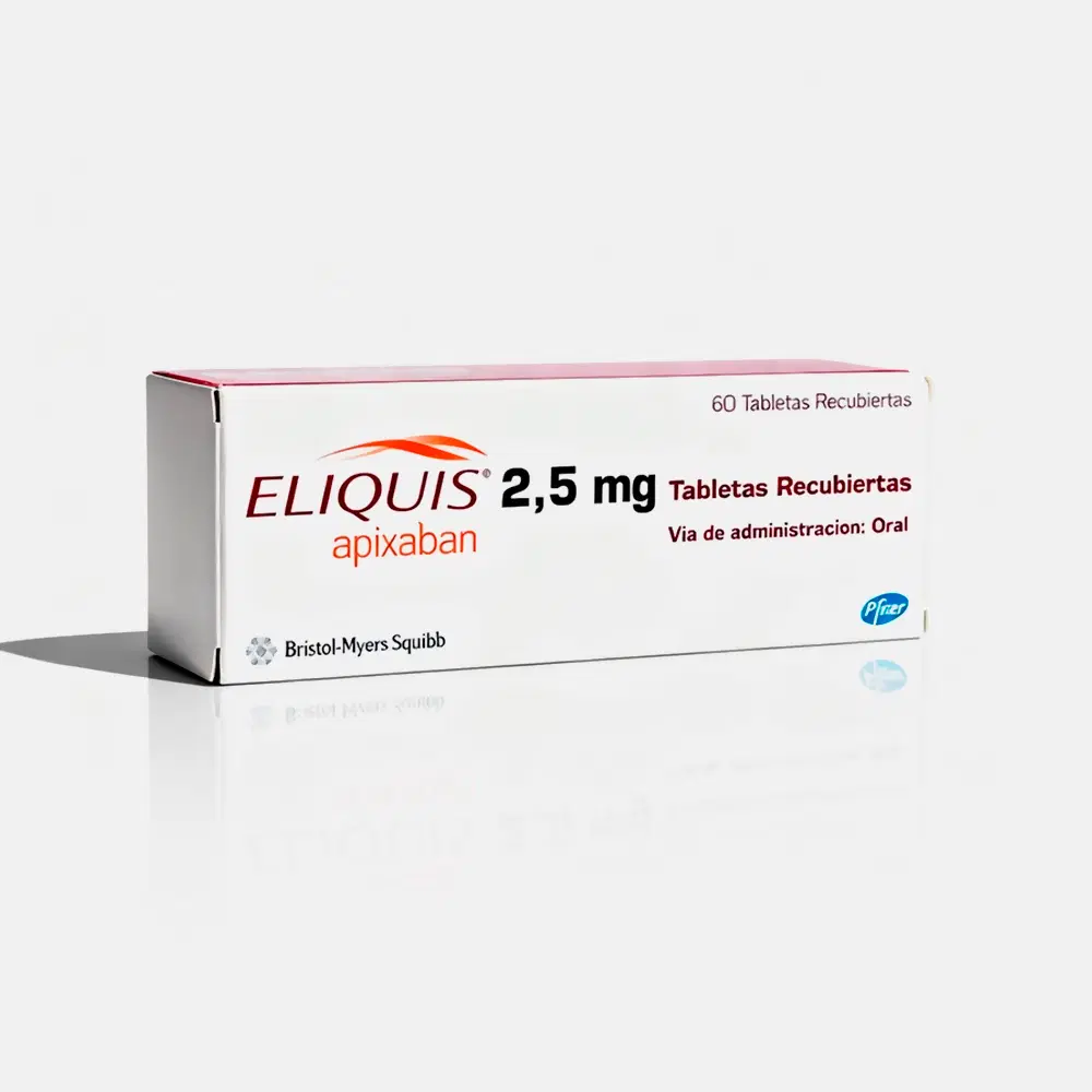 Eliquis 2,5mg 60 Comp.Rec.