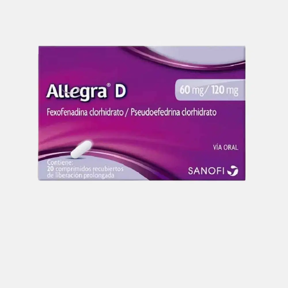 Allegra D 60mg/120mg 20 Comp.Lp.