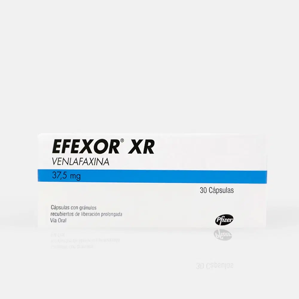 Eferox XR Venlafaxina 37,5 mg 30 cápsulas – vista 2