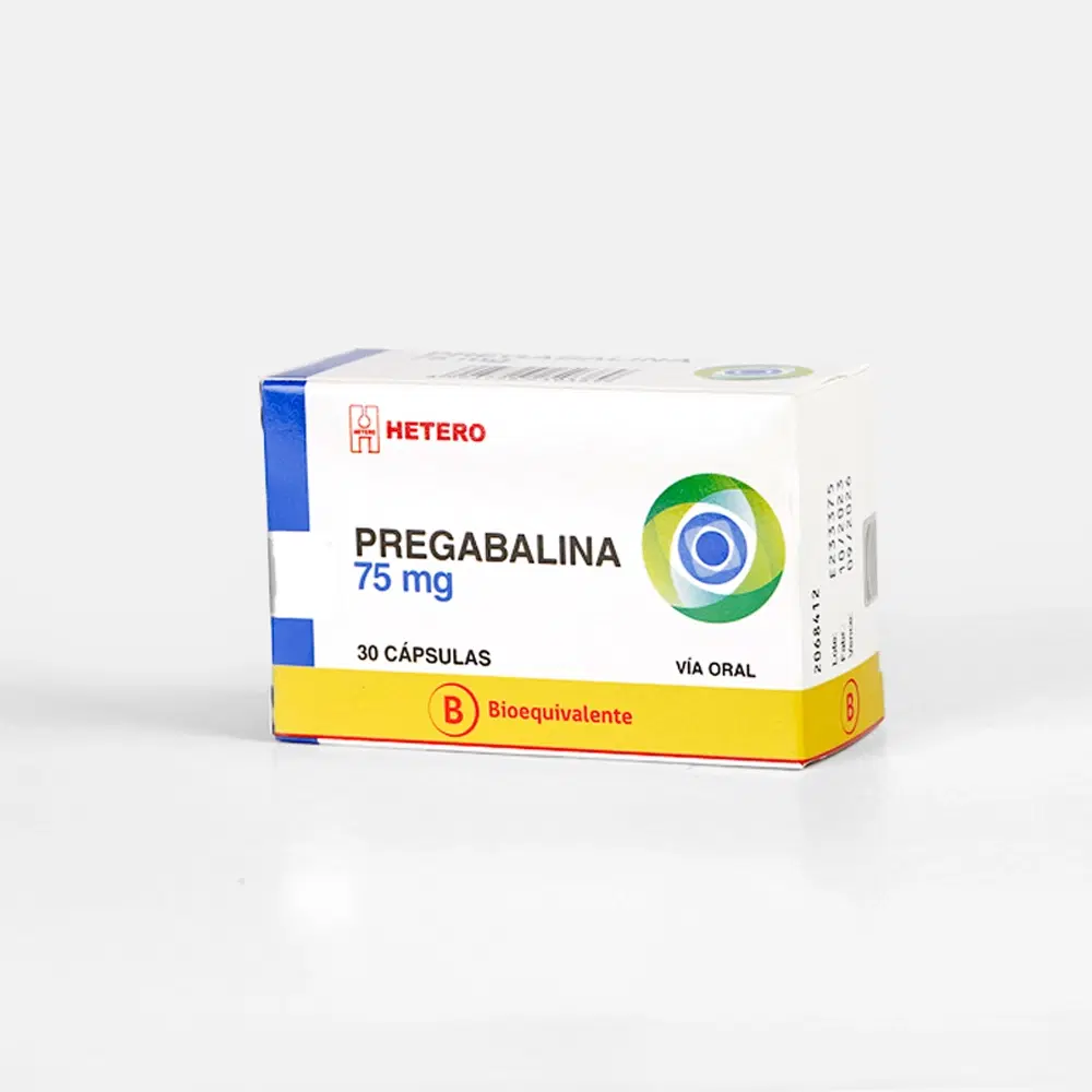 Pregabalina 75mg 30 Cap. – vista 1