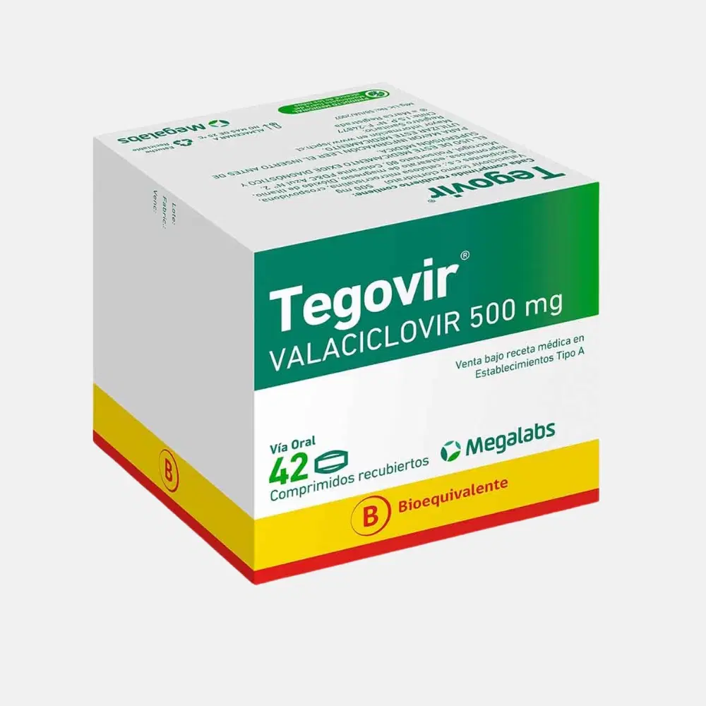 Tegovir 500mg 42 Comp.