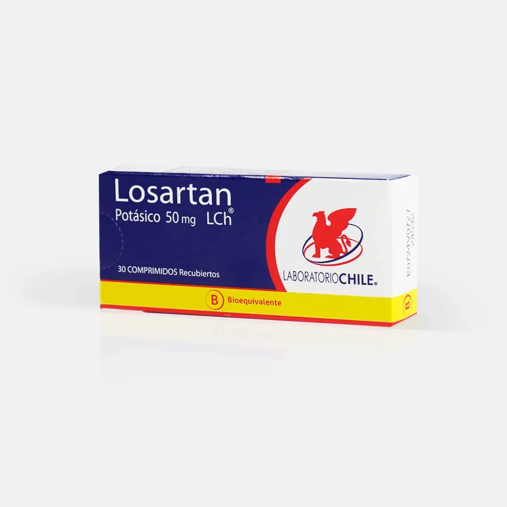 Losartán 50mg 30 Comp.Rec. – vista 1