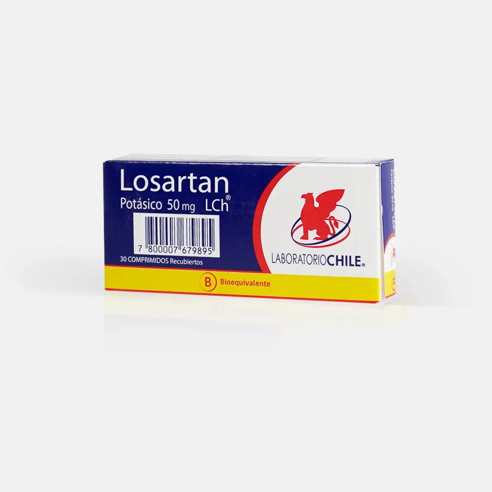 Losartán 50mg 30 Comp.Rec. – vista 2