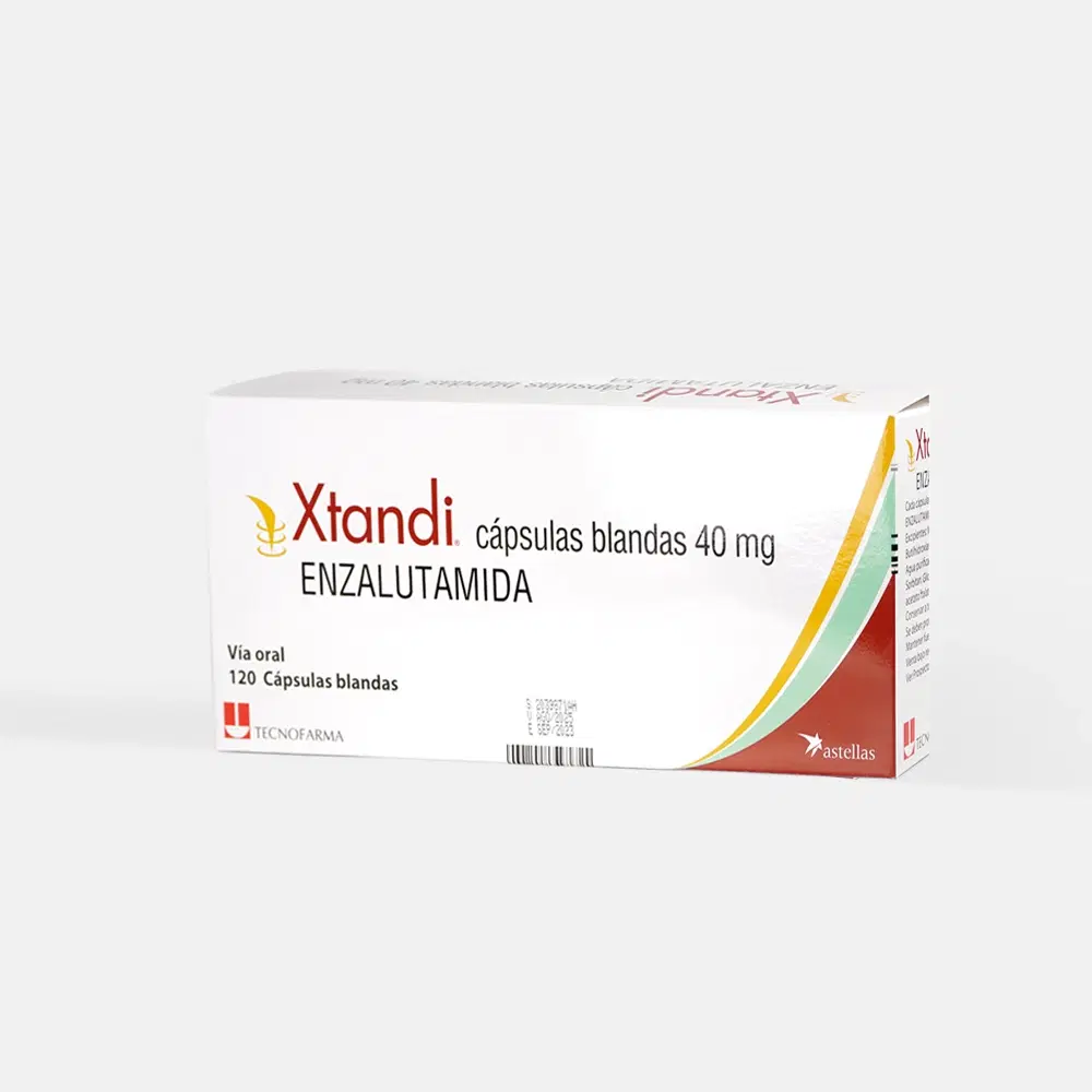 Xtandi 40mg 120 Cap. – vista 1