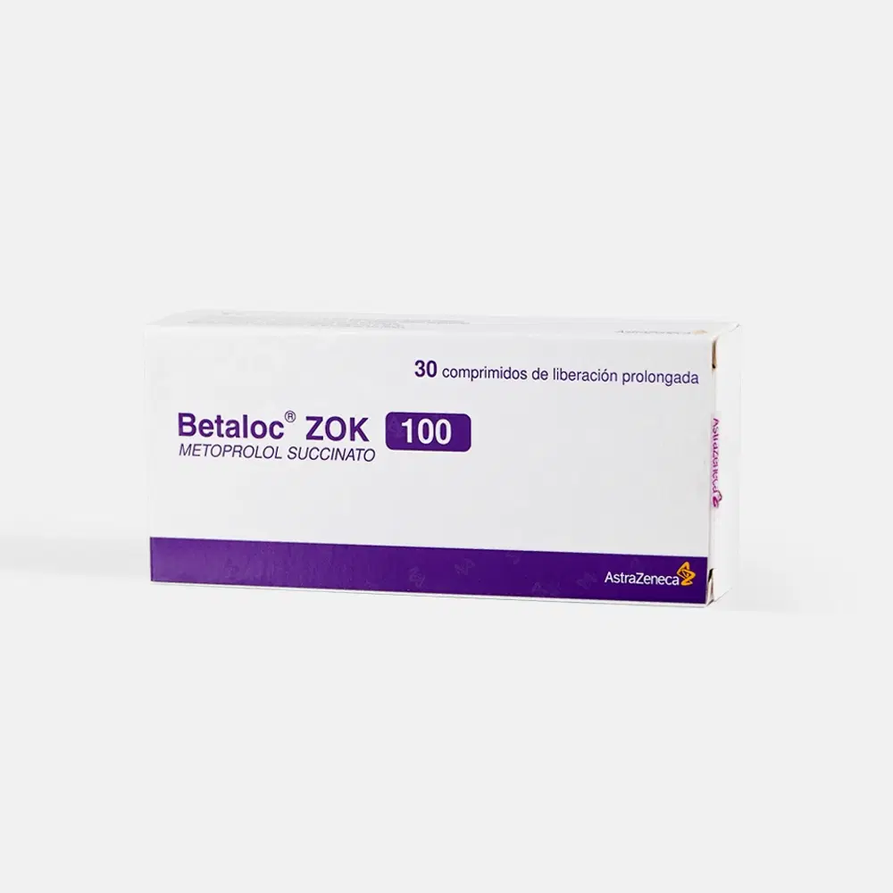 BETALOC ZOK 100 mg 30 Com. LP – vista 1