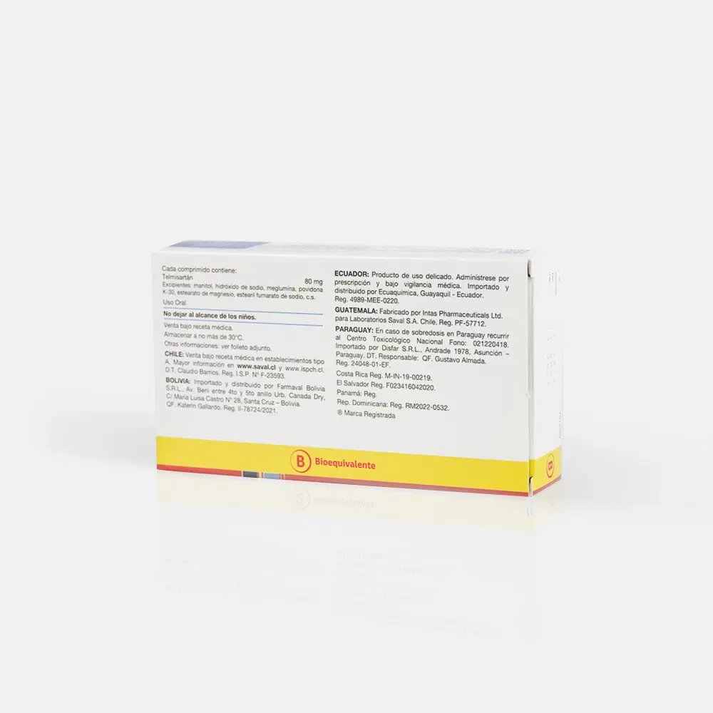 Tellmi Temisartan 80 mg 30 comprimidos – vista 2