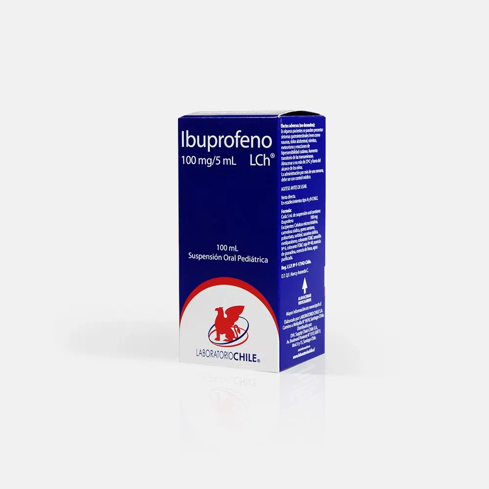 Ibuprofeno 100mg/5ml 100ml Jbe. – vista 1