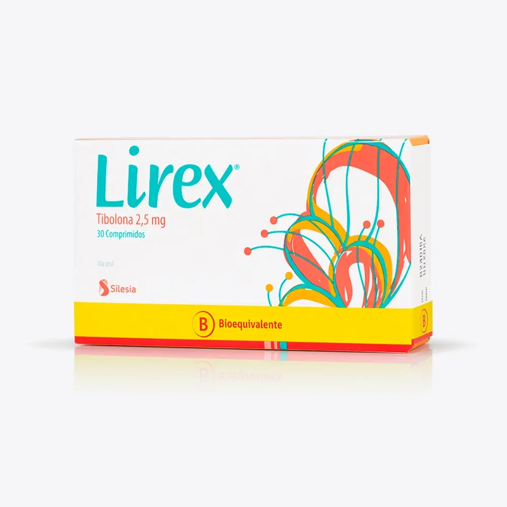 Lyrex Tibolona 2,5 mg 30 comprimidos