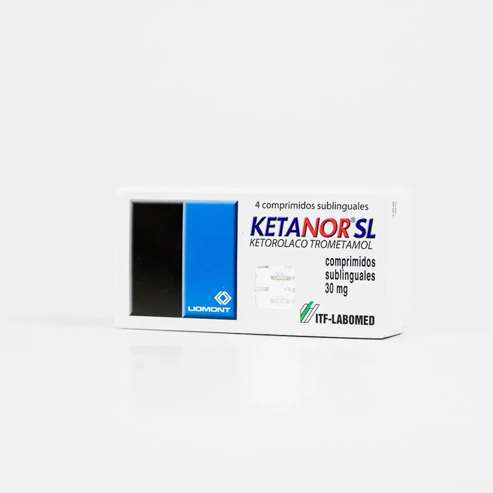 Ketanor SL 30mg 4 Comp. – vista 1