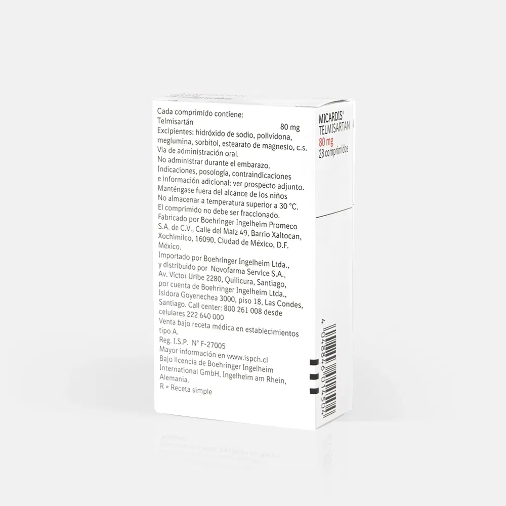 Micardis 80mg 28 Comp. – vista 2