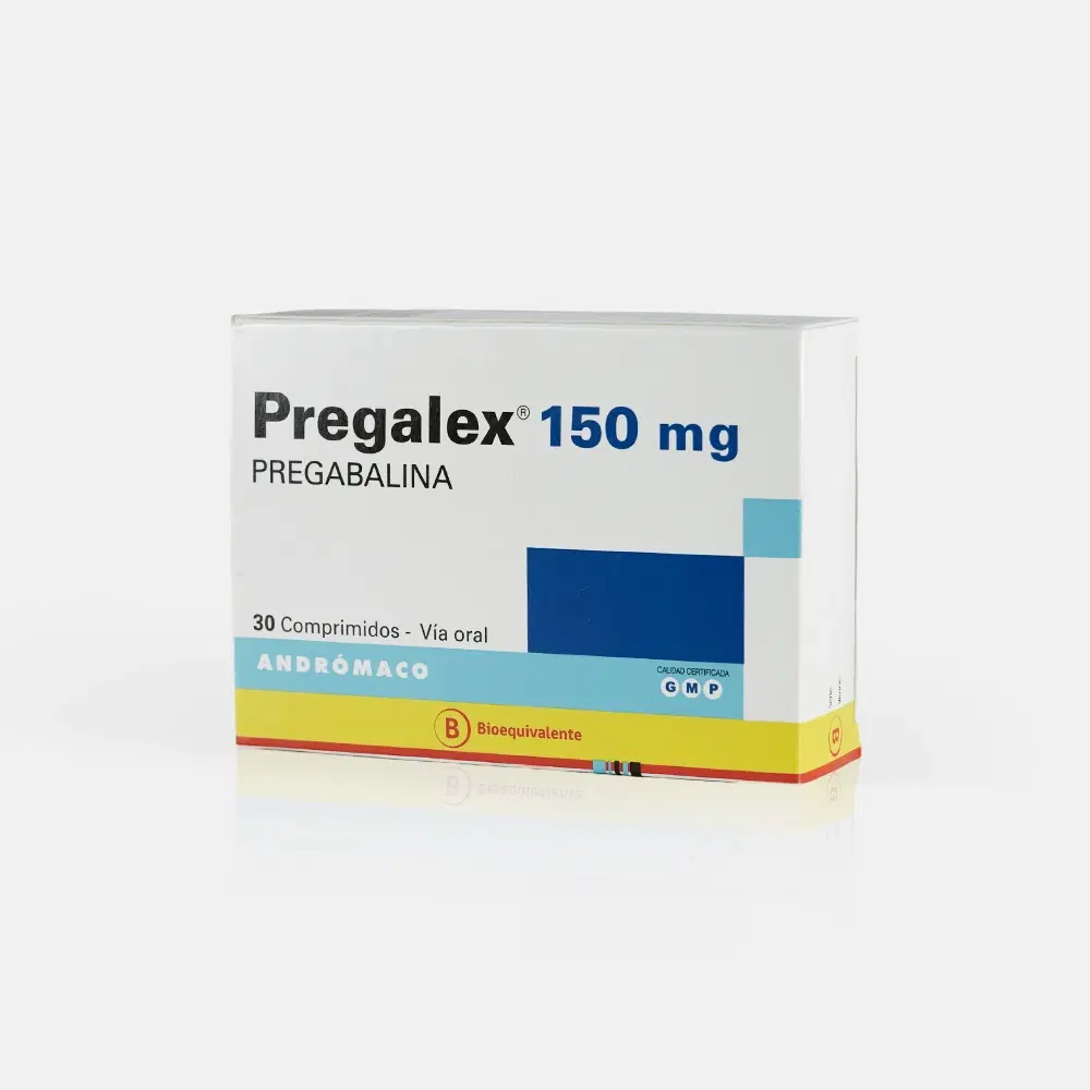 Pregalex Pregabalina 150 mg 30 comprimidos – vista 1