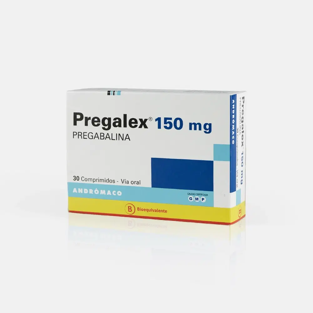 Pregalex Pregabalina 150 mg 30 comprimidos – vista 2