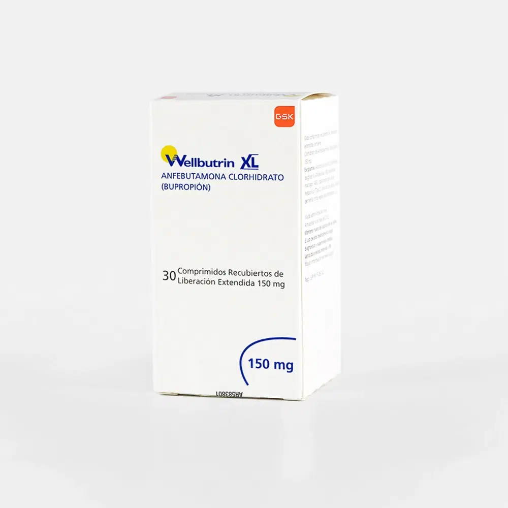 Wellbutrin XL Anfebutamona 150 mg 30 comprimidos – vista 1