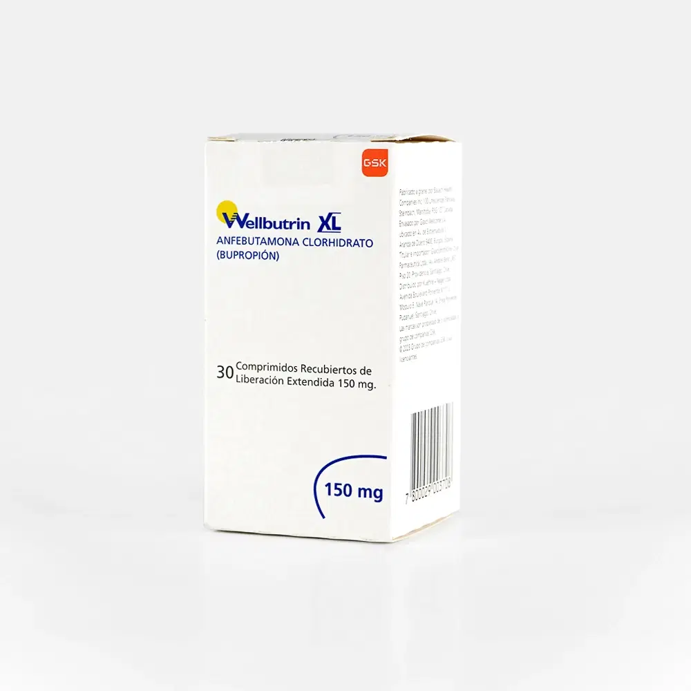 Wellbutrin XL Anfebutamona 150 mg 30 comprimidos – vista 2
