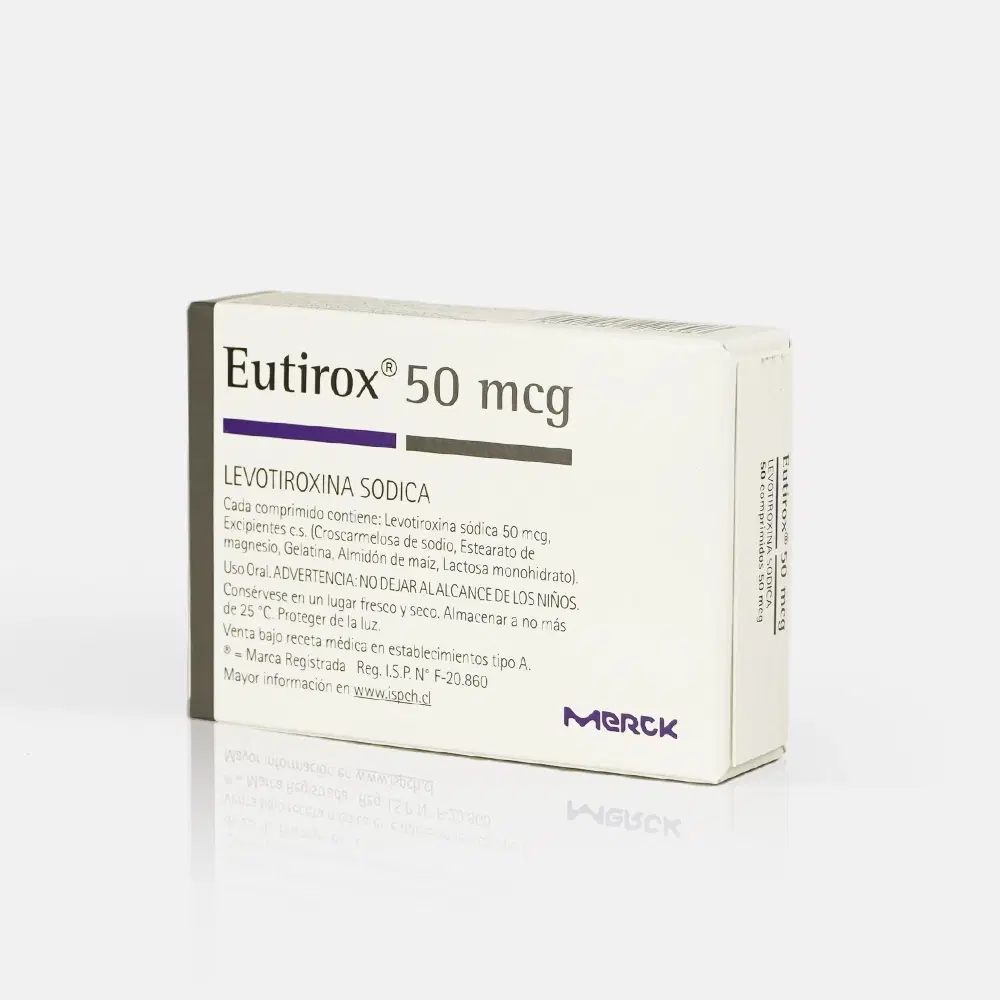 Eutirox 50mcg 50 Comp. – vista 2