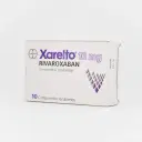 Xarelto 10mg 10 Comp.Rec. – vista 1
