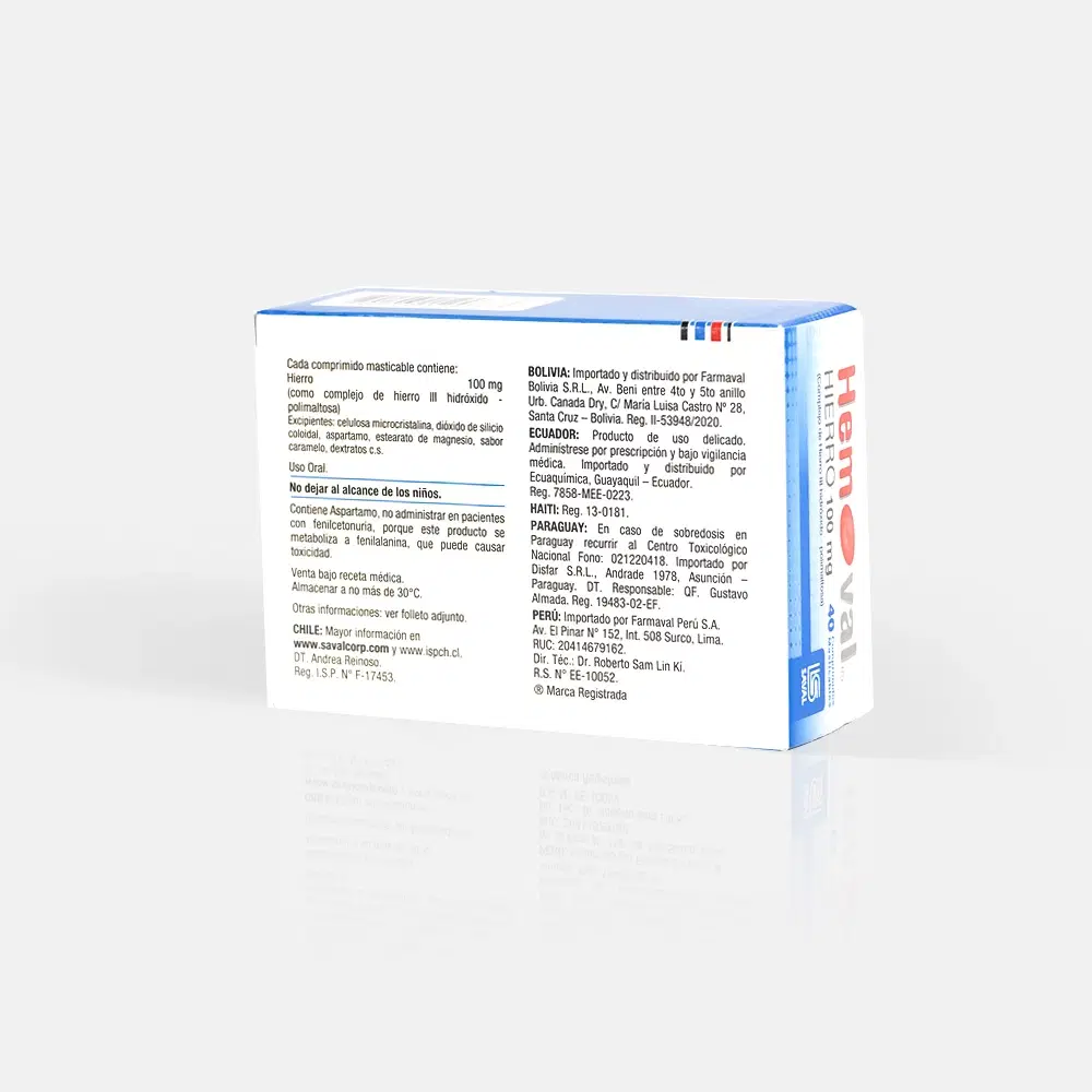 Hemoval 100mg 40 Comp. – vista 2