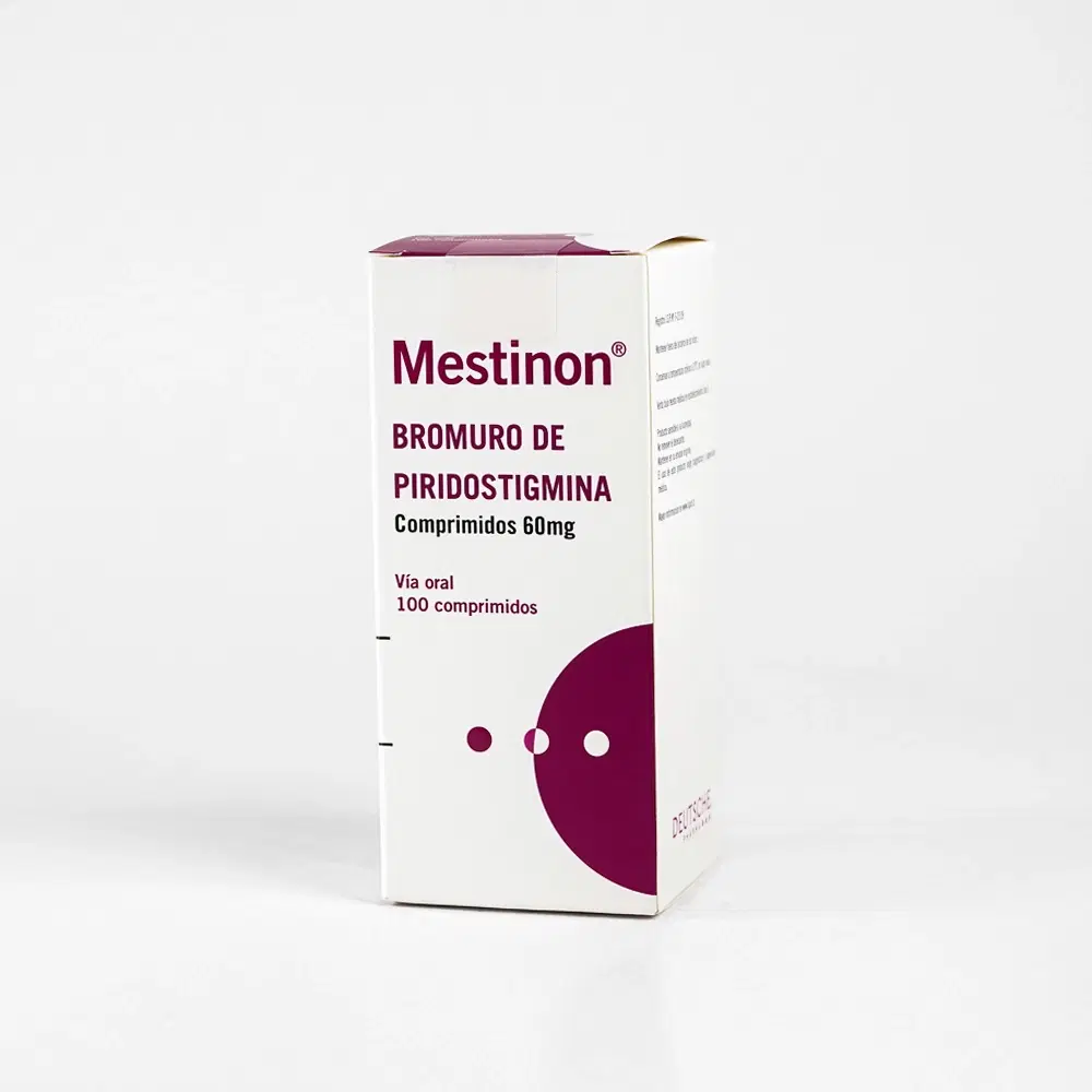 Mestinon Piridostigmina 60 mg 100 comprimidos – vista 1