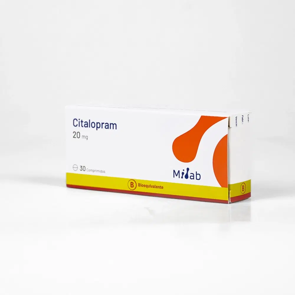 Citalopram 20mg 30 Comp. – vista 1
