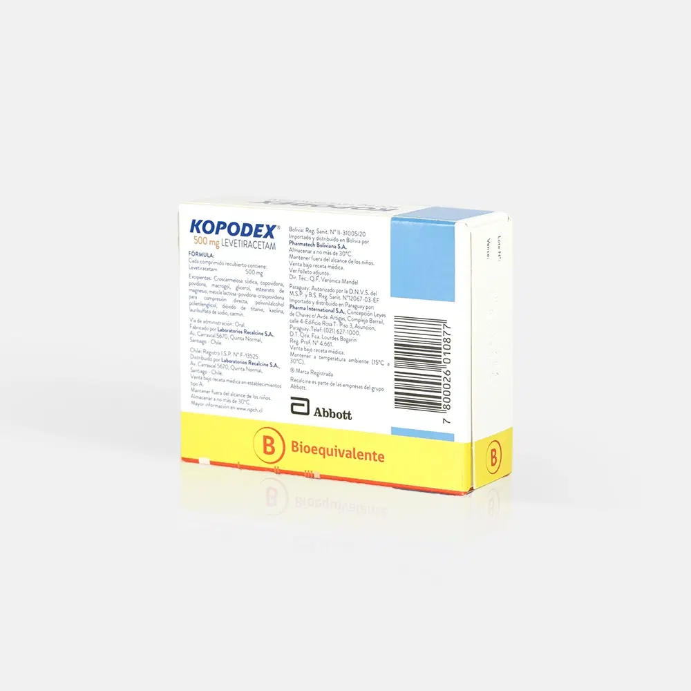 Kopodex 500mg 30 Comp.Rec. – vista 2
