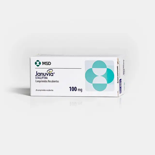 Januvia Sitagliptina 100 mg 28 comprimidos recubiertos