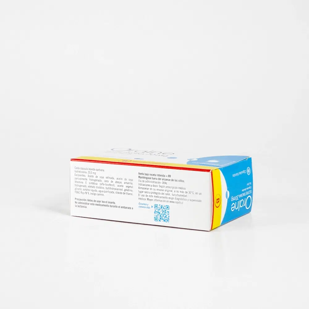 ORALNE 20mg 30 Cap. Bl. – vista 2