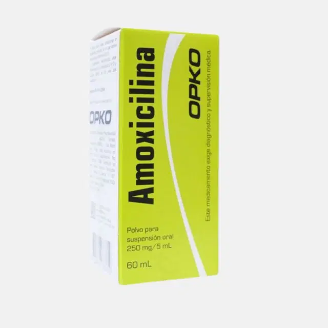 Amoxicilina 250mg/5ml 60ml Jbe.