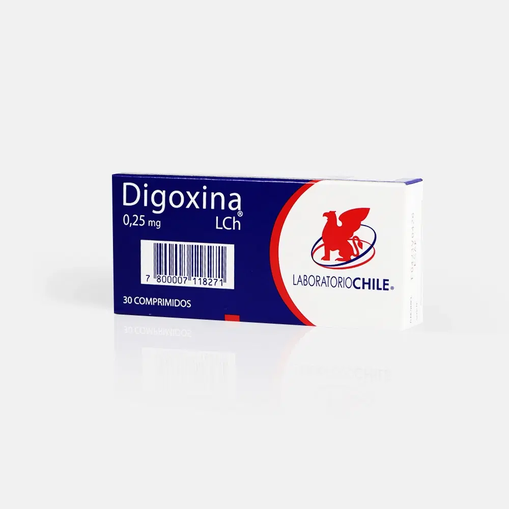 Digoxina 0,25mg 30 Comp. – vista 1