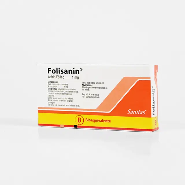 Folisanin 1mg 30 Comp.