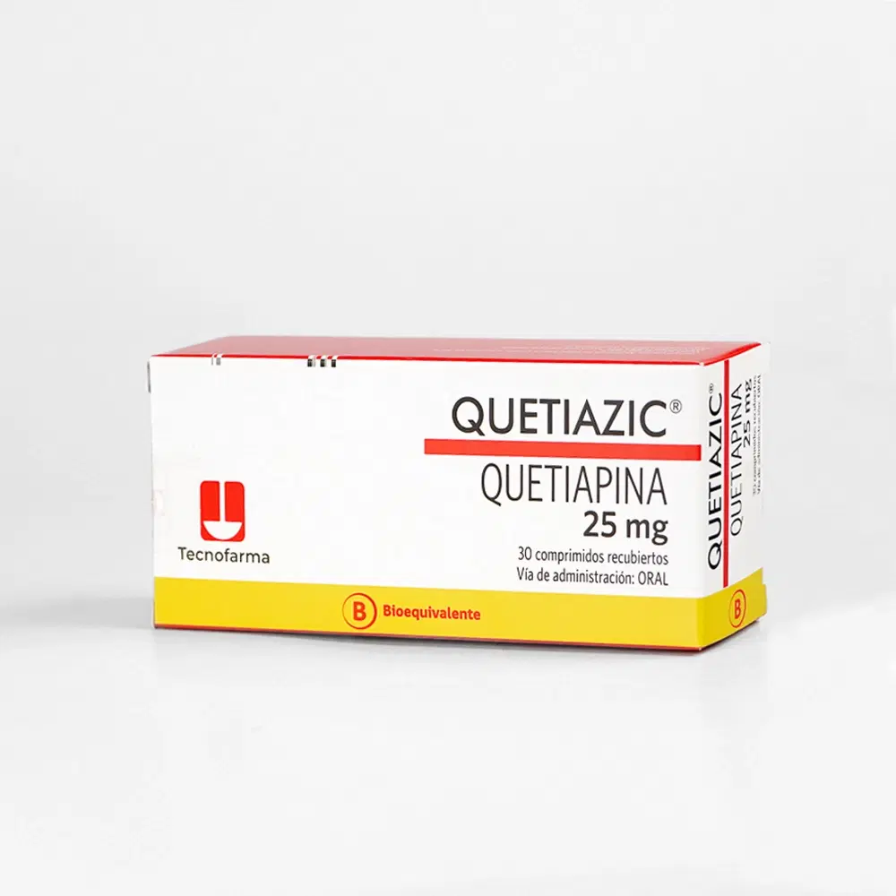 Quetiazic 25mg 30 Comp. – vista 1