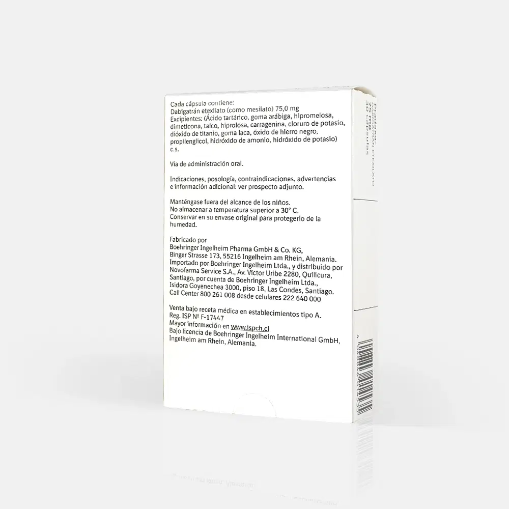 Pradaxa 75mg 30 Cap. – vista 2