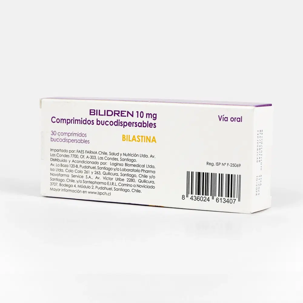 Bilidren 10mg 30 Comp.Bd. – vista 2