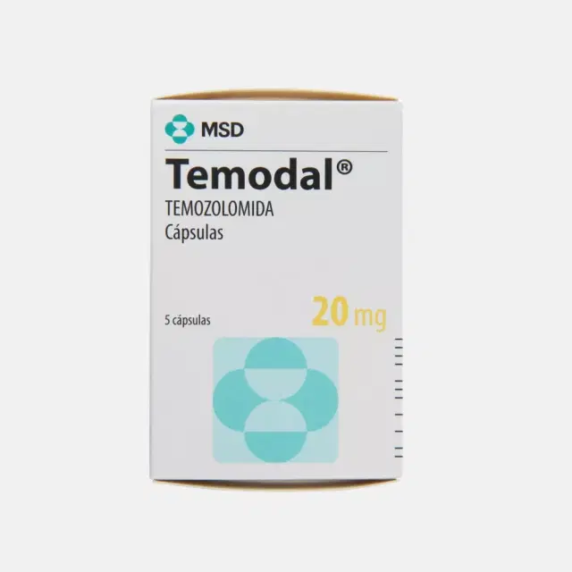 Temodal 20mg 5 Cap.