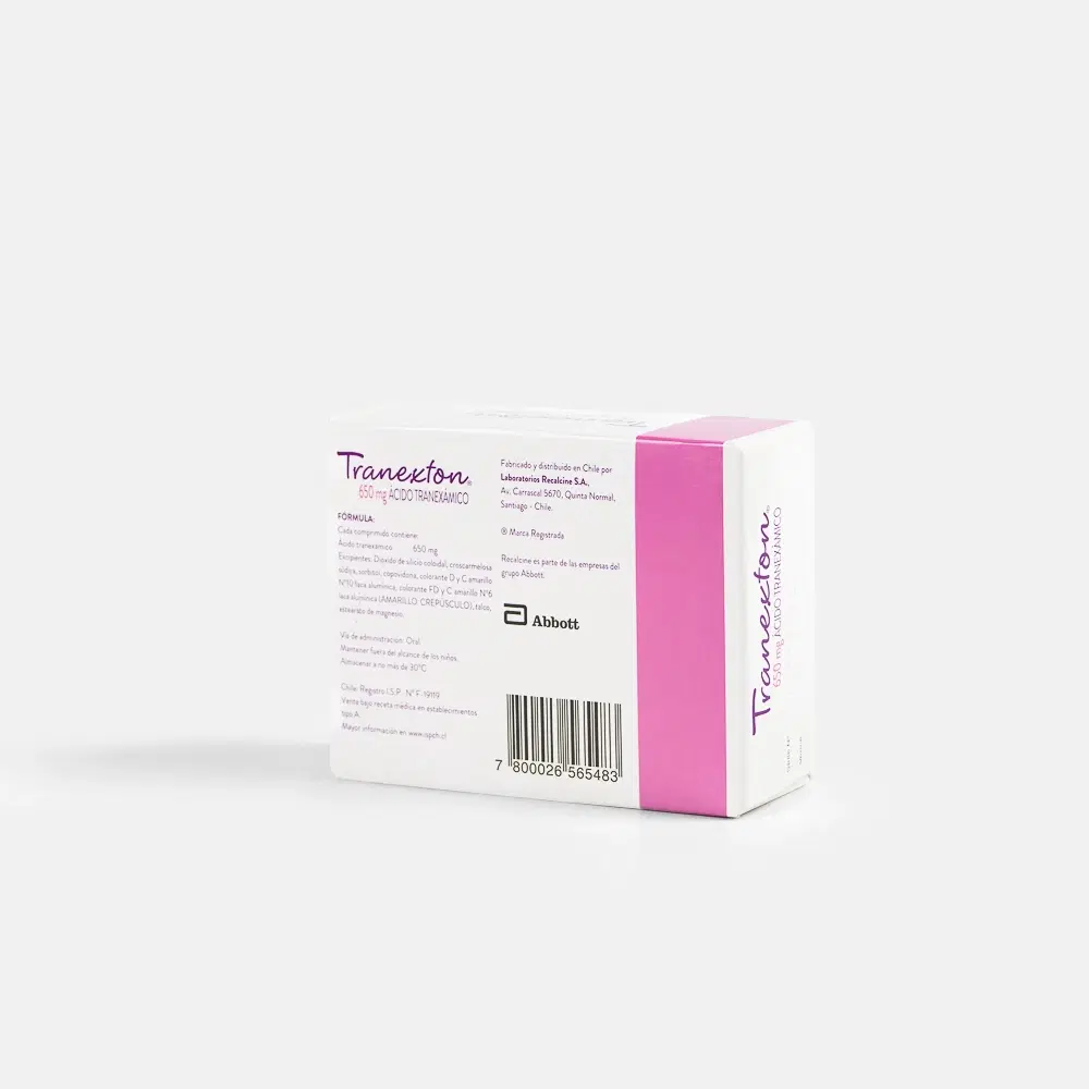 Tranexton 650mg 30 Comp. – vista 2