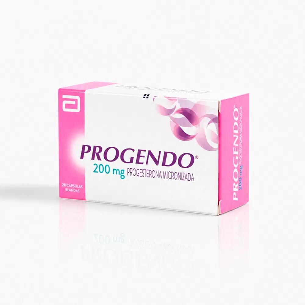 Progendo Progesterona 200 mg 30 cápsulas blandas