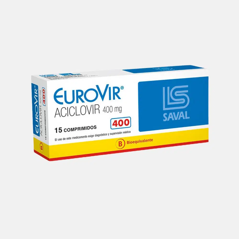 Eurovir 400mg 15 Comp.
