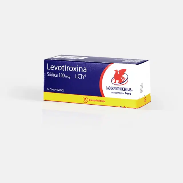 Levotiroxina 100mcg 84 Comp.