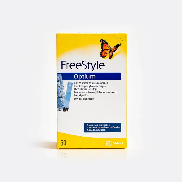 Freestyle Optium Glucosa X50 Tiras