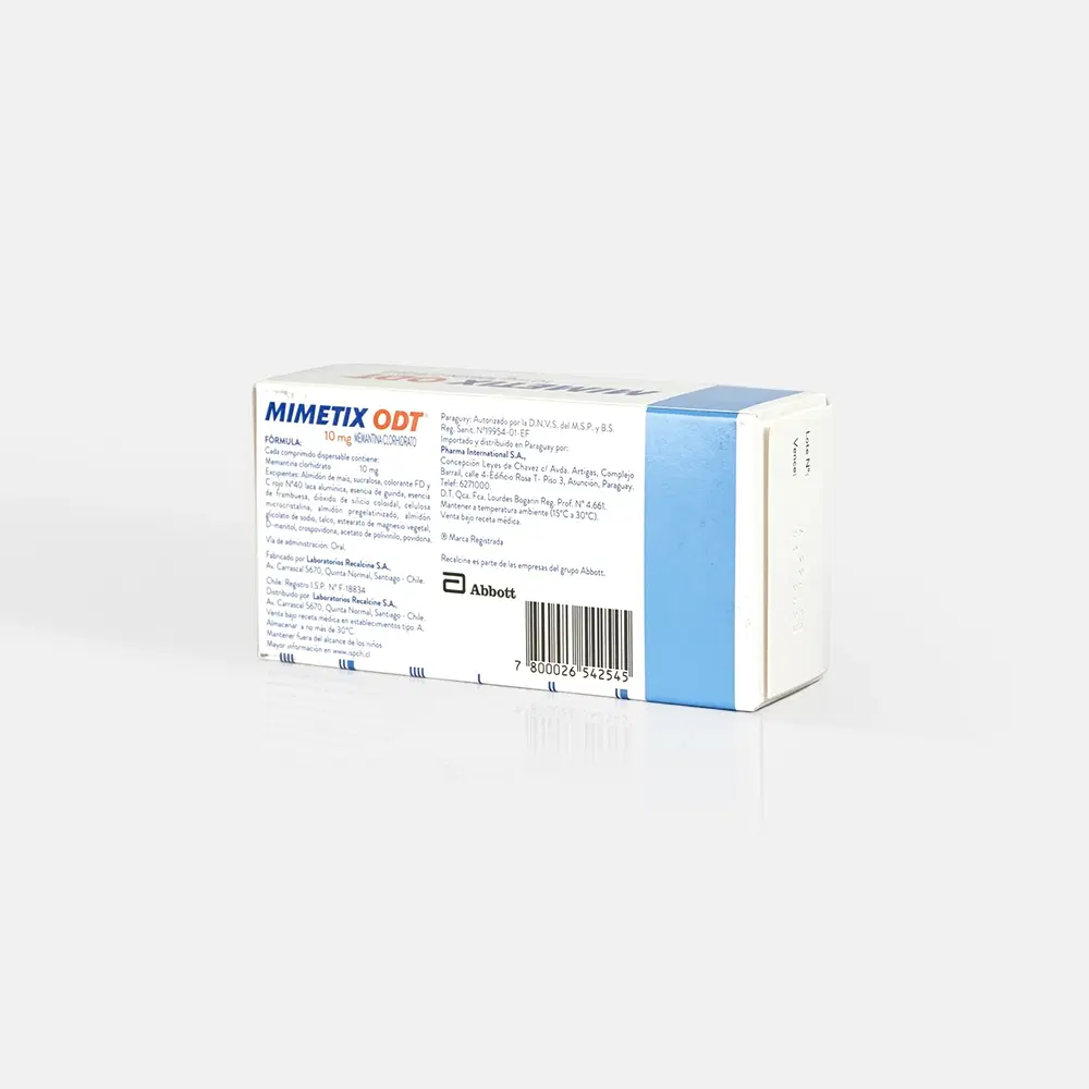 Mimetix ODT 10mg 60 Comp.Rec. – vista 2