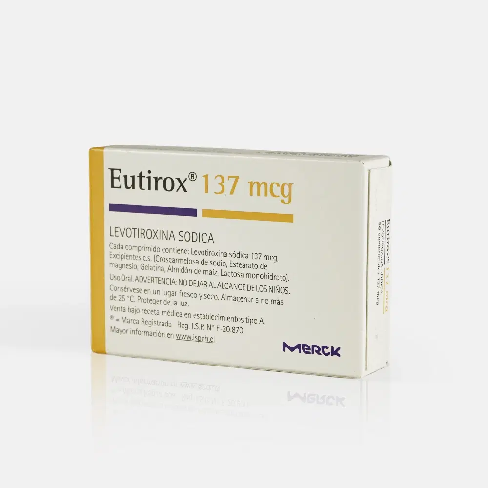 Eutirox 137mcg 50 Comp. – vista 2