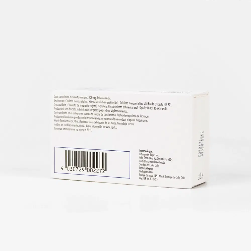 Vimpat 200mg 28 Comp. – vista 2