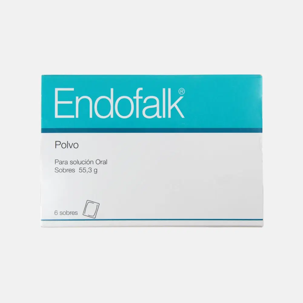 Endofalk 0,185g/1,4g/0,715g 6 Sobres