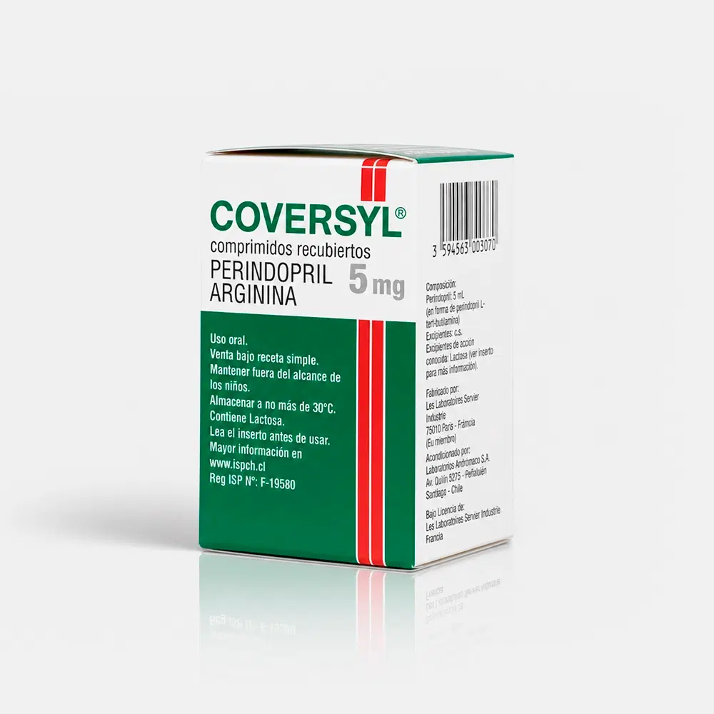 Coversyl A 5mg 30 Comp.Rec. – vista 1