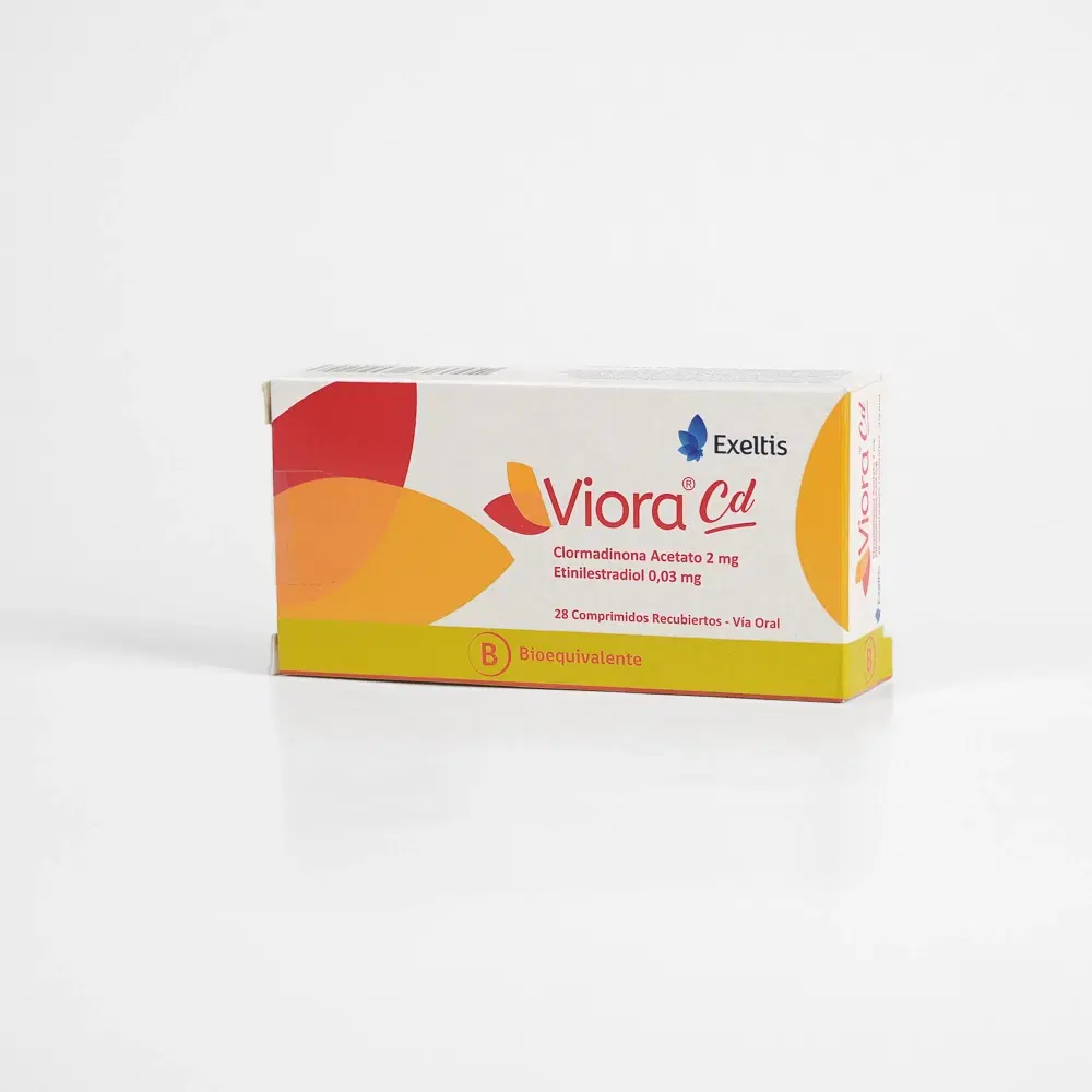 Viora CD 2mg/0,03mg 28 Comp.Rec. – vista 1