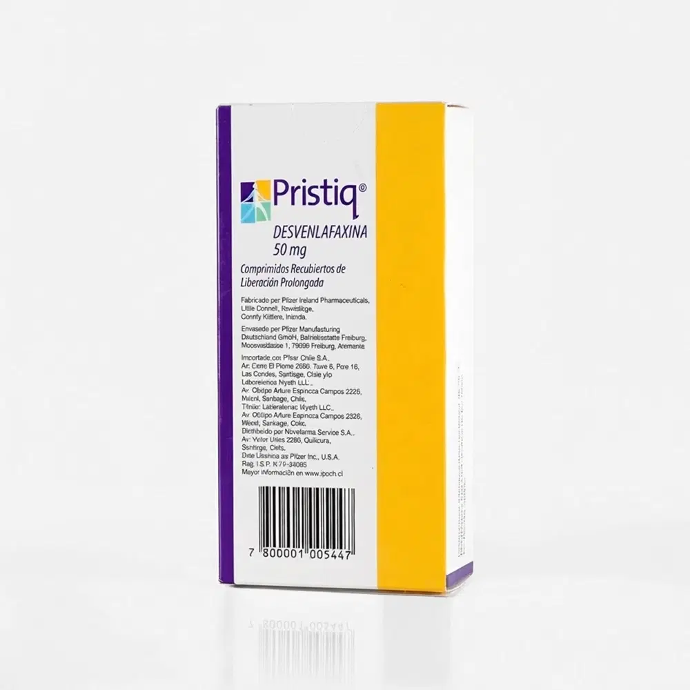 Pristiq Desvenlafaxina 50 mg 28 comprimidos de liberación prolongada