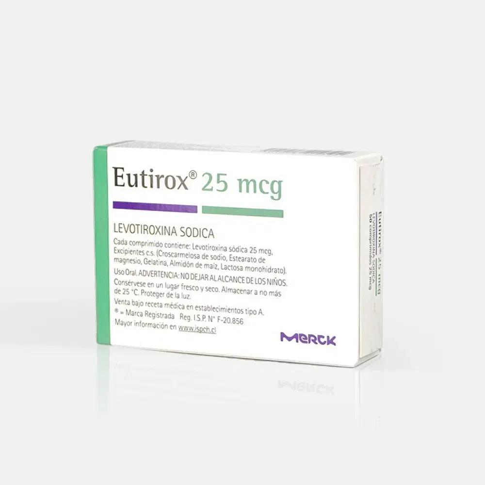Eutirox 25mg 50 Comp. – vista 2