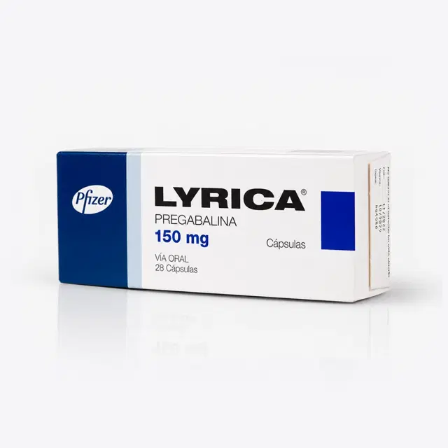 Lyrica Pregabalina 150 mg 28 cápsulas