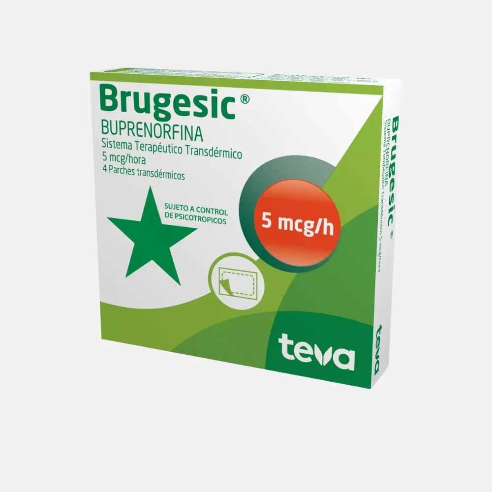 Brugesic 5mcg/hr 4 Pche.