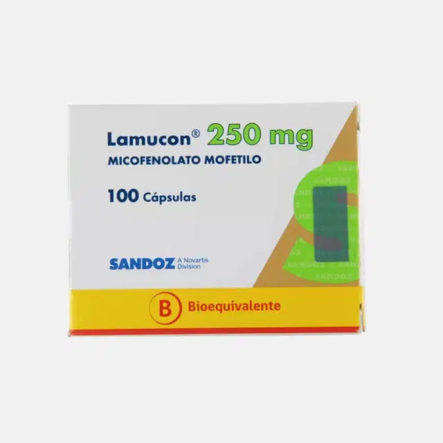 Lamucon 250mg 100 Cap.