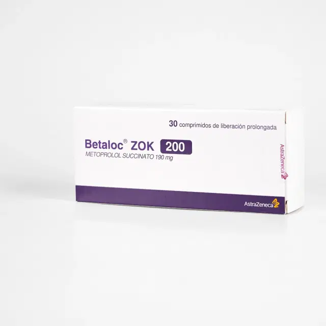 BETALOC ZOK 200mg 30 Com. L.P